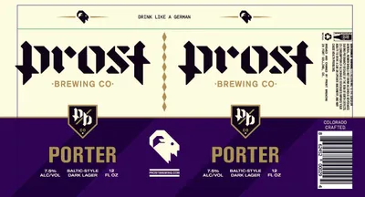 Porter Baltic-Style Dark Lager label