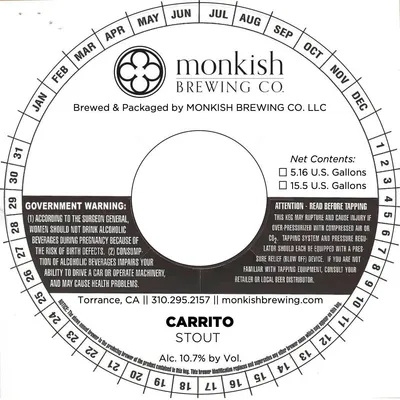 Carrito label