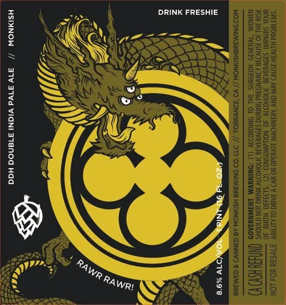 Rawr Rawr! — full label as filed with TTB
