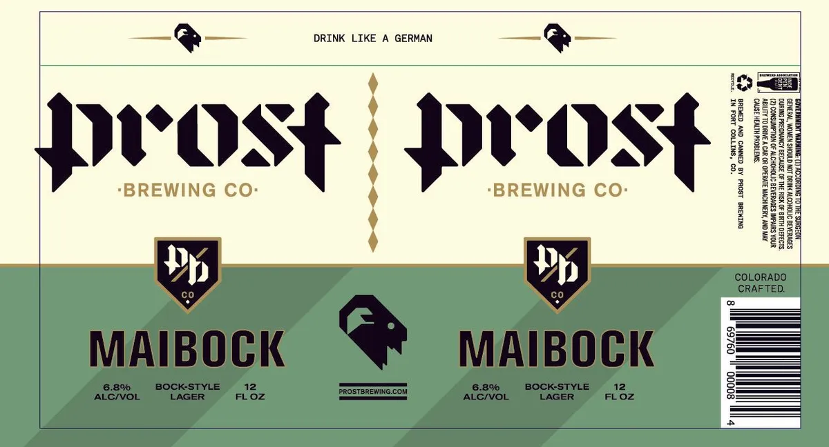 Maibock — full label as filed with TTB