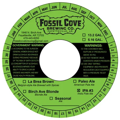 IPA #3 label