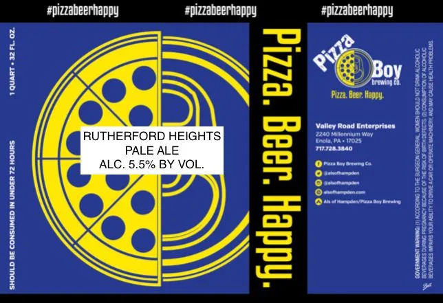 Rutherford Heights — full label as filed with TTB
