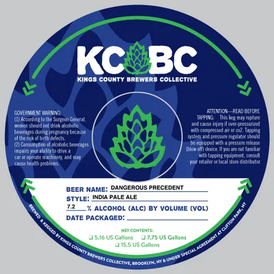 Dangerous Precedent label