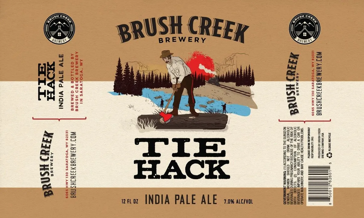 Tie Hack — full label as filed with TTB