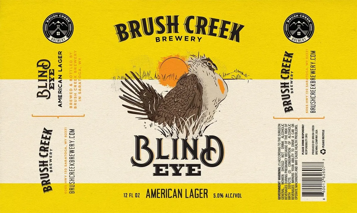 Blind Eye — full label as filed with TTB