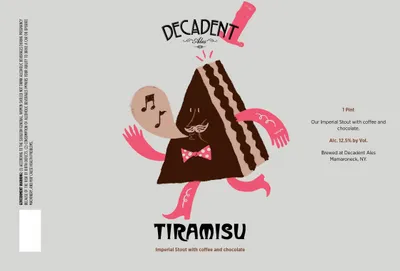 Tiramisu label