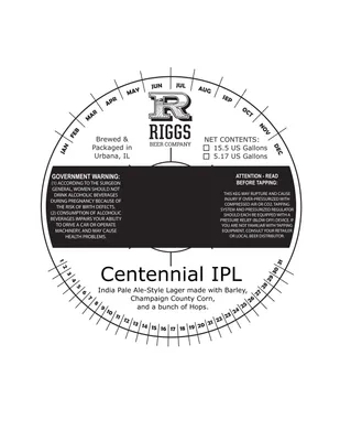 Centennial IPL label