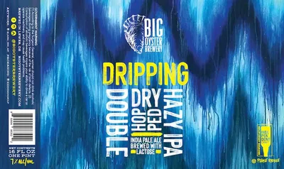 Dripping label