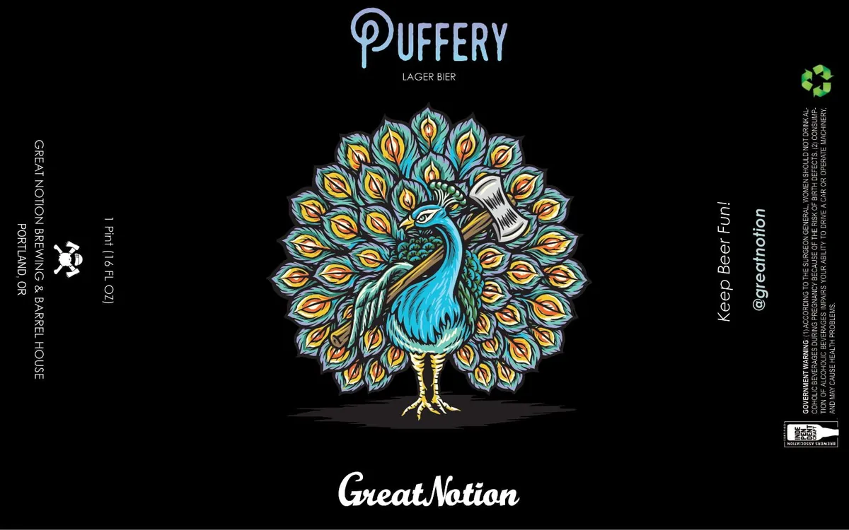 Puffery — full label as filed with TTB
