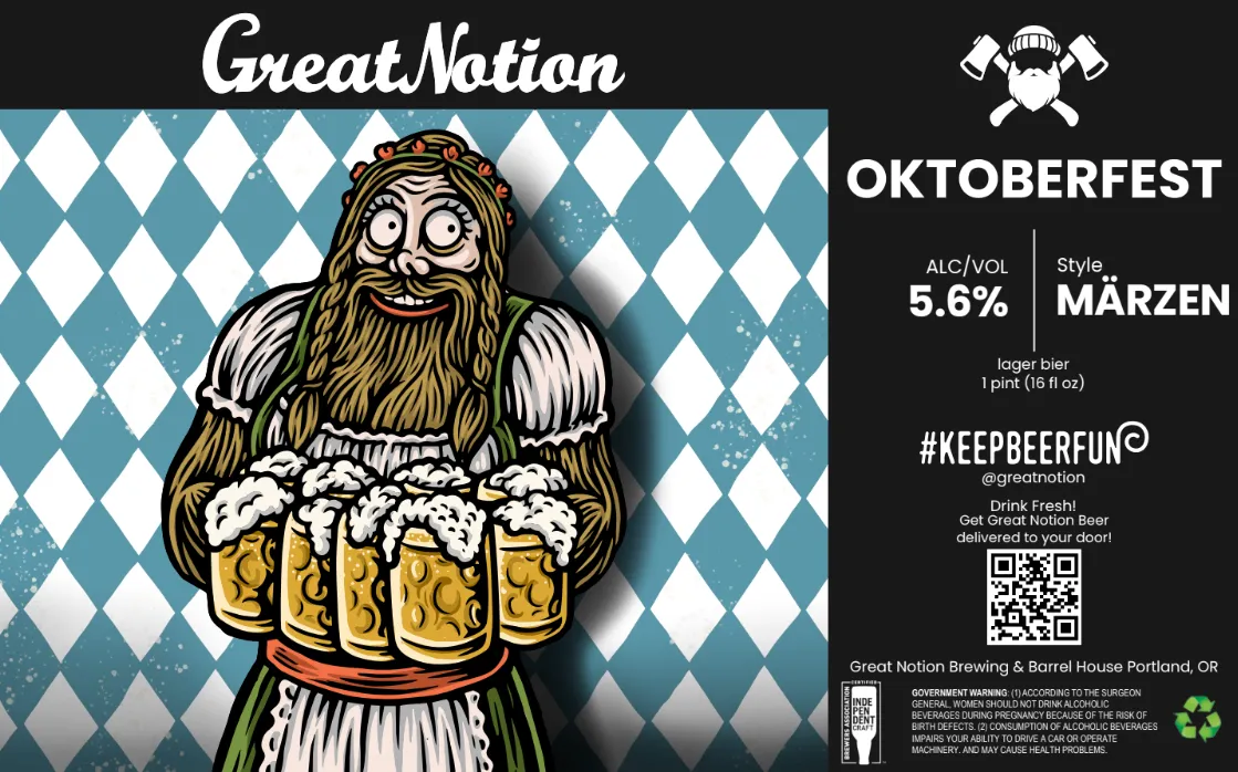 Oktoberfest — full label as filed with TTB