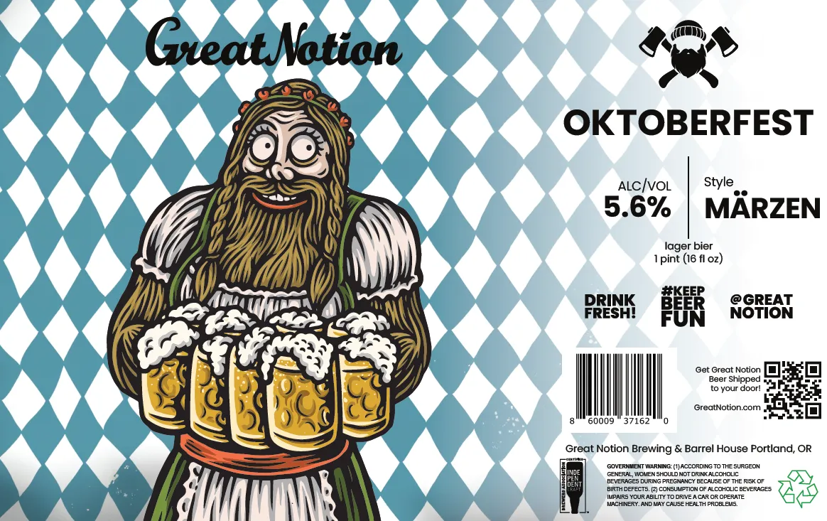 Oktoberfest — full label as filed with TTB
