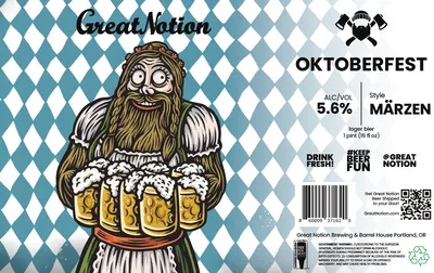 Oktoberfest label