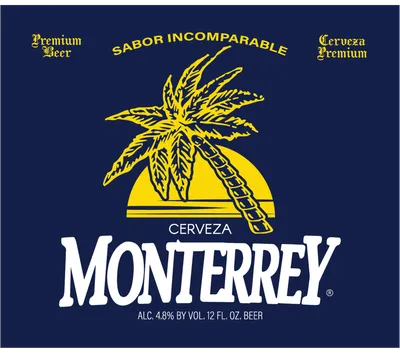 Cerveza Monterrey label