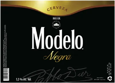 Modelo Negra label