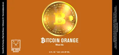 Bitcoin Orange label
