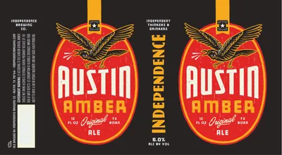 Austin Amber label
