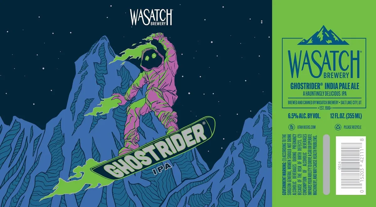 Ghostrider — full label as filed with TTB