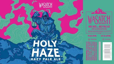 Holy Haze label