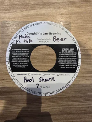 Pool Shark label