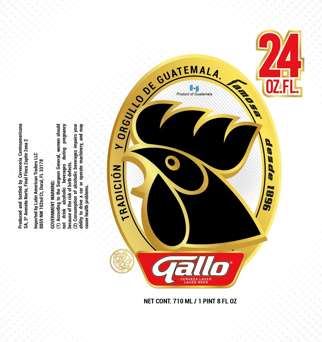 Gallo — full label as filed with TTB