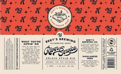 River Service label