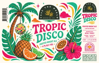 Tropic Disco label