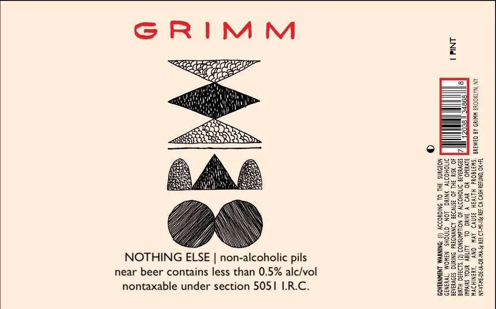 Nothing Else label art — GRIMM