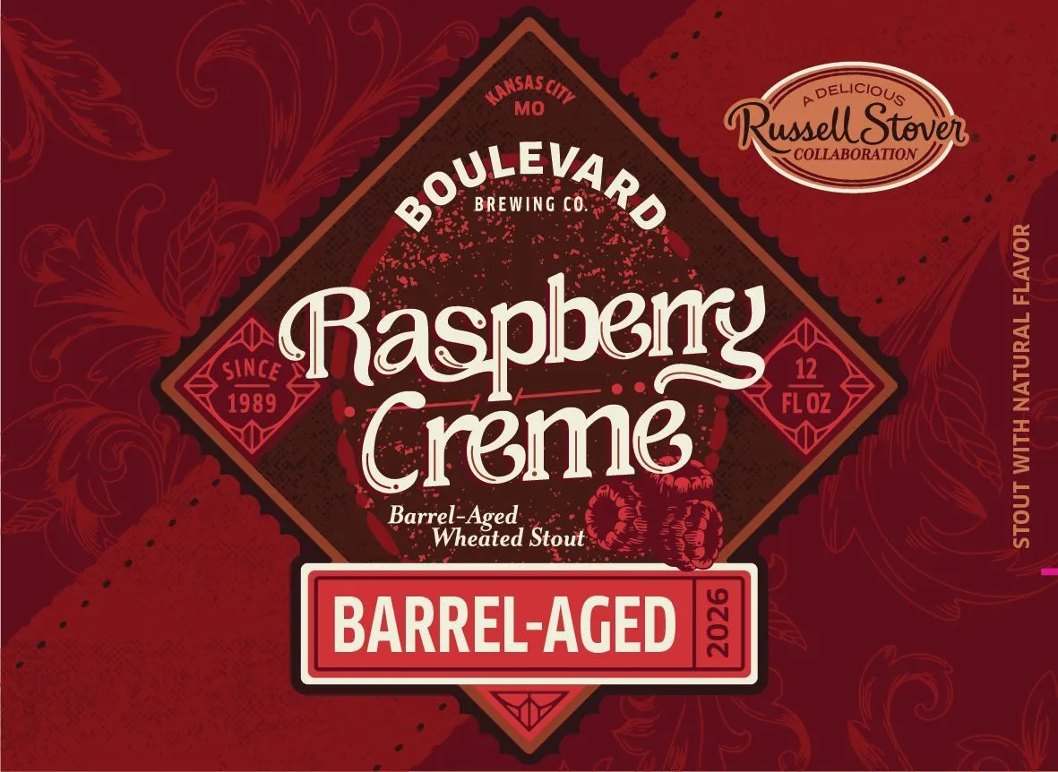 Raspberry Creme label