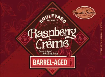 Raspberry Creme label