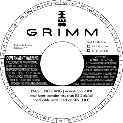 Magic Nothing label