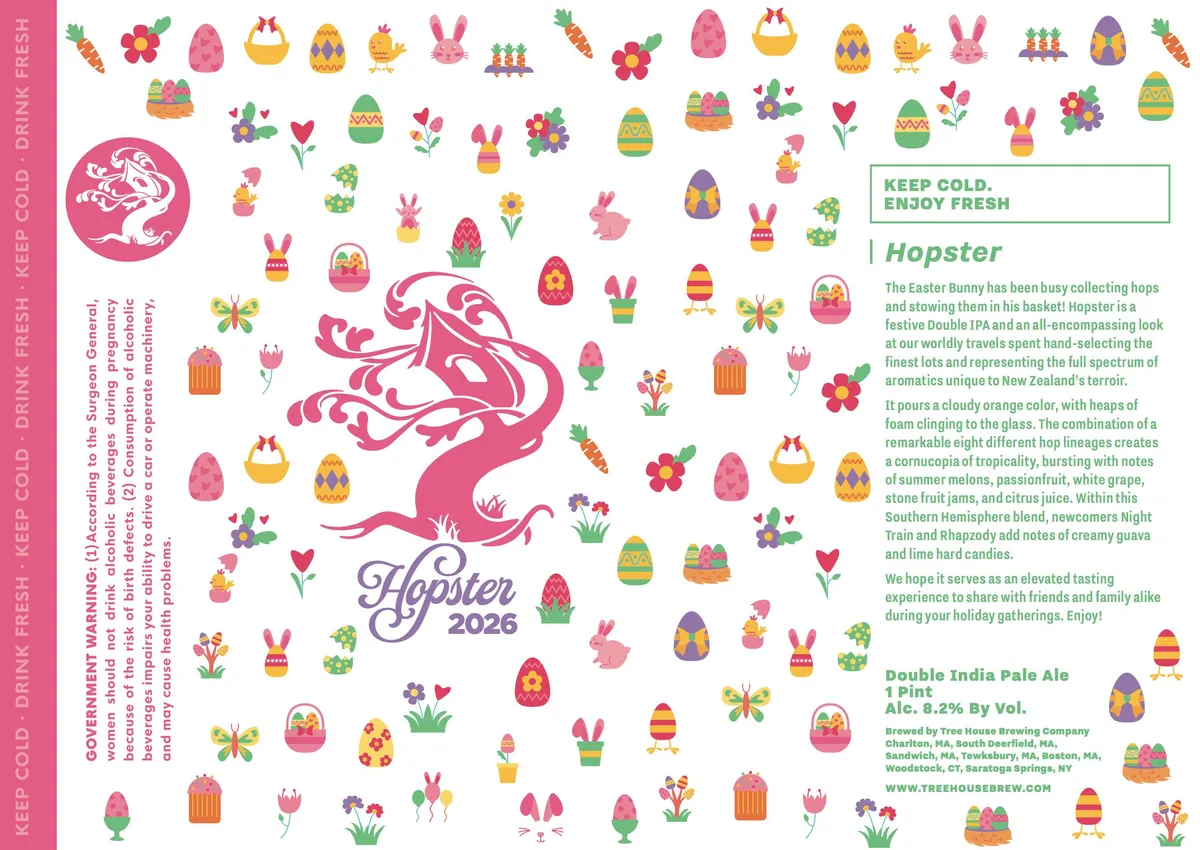 Hopster — full label as filed with TTB