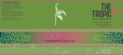 Fizz Strawberry Kiwi Sour label