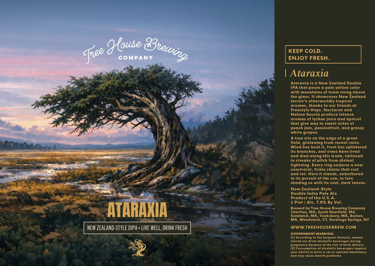 Ataraxia label art — ATARAXIA