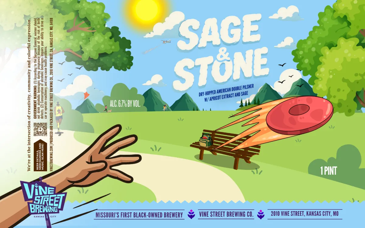 Sage and Stone — full label as filed with TTB