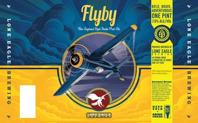 Flyby label