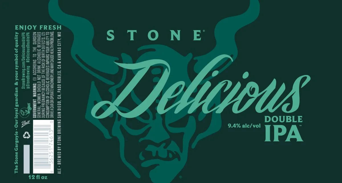 Delicious Double IPA label