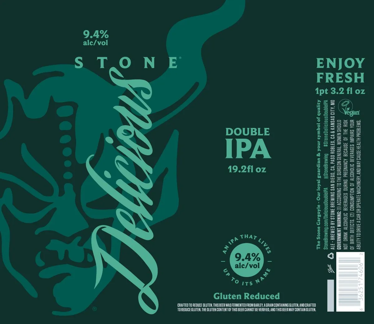 Double Delicious label