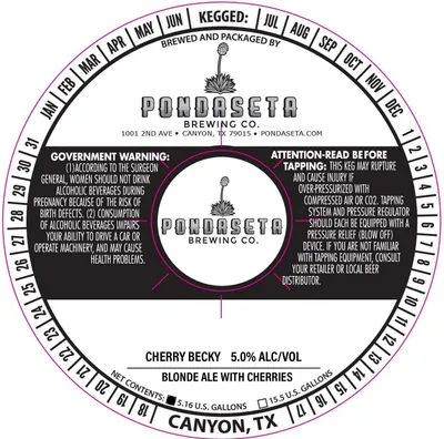 Cherry Becky label