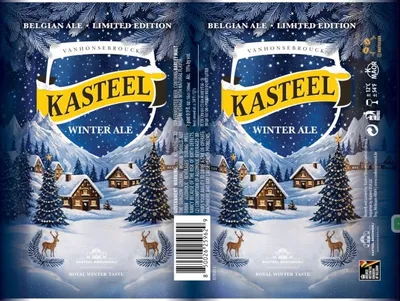 Kasteel Winter Ale label