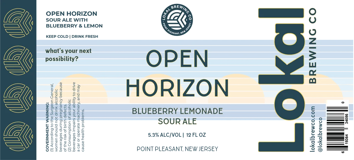 Open Horizon — full label as filed with TTB