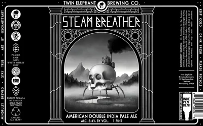 Steam Breather label