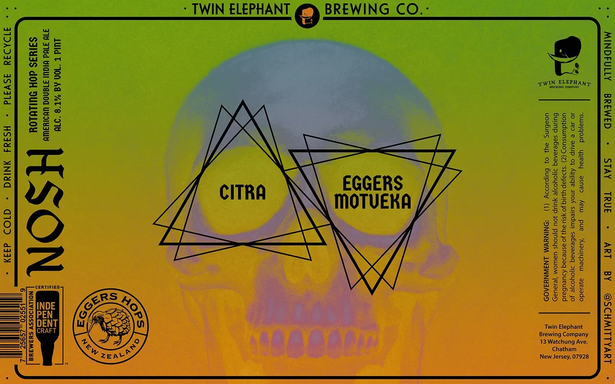 Citra Eggers Motueka — full label as filed with TTB