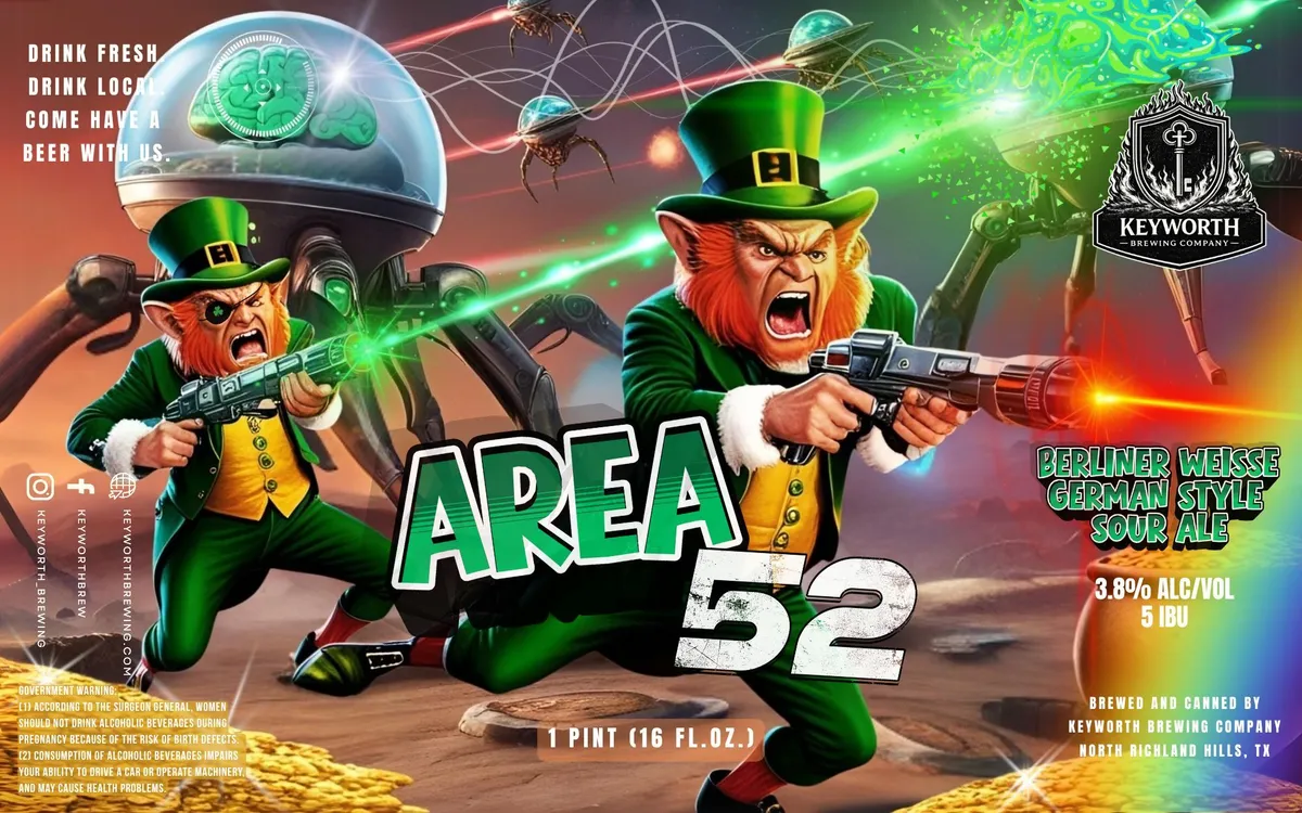 Area 52 — full label as filed with TTB