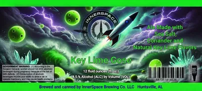 Key Lime Gose label