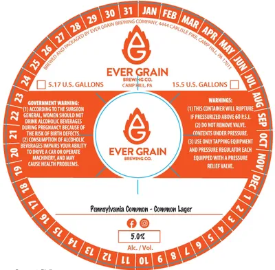 Pennsylvania Common label