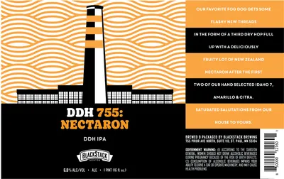 DDH 755: Nectaron label