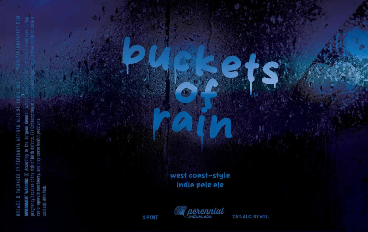 Buckets of Rain — full label as filed with TTB