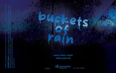 Buckets of Rain label