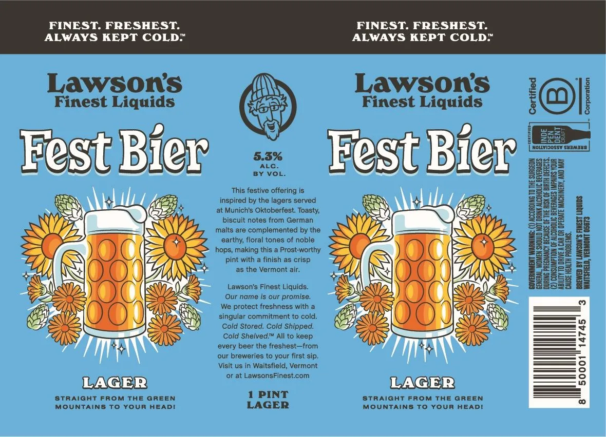 Fest Bier — full label as filed with TTB