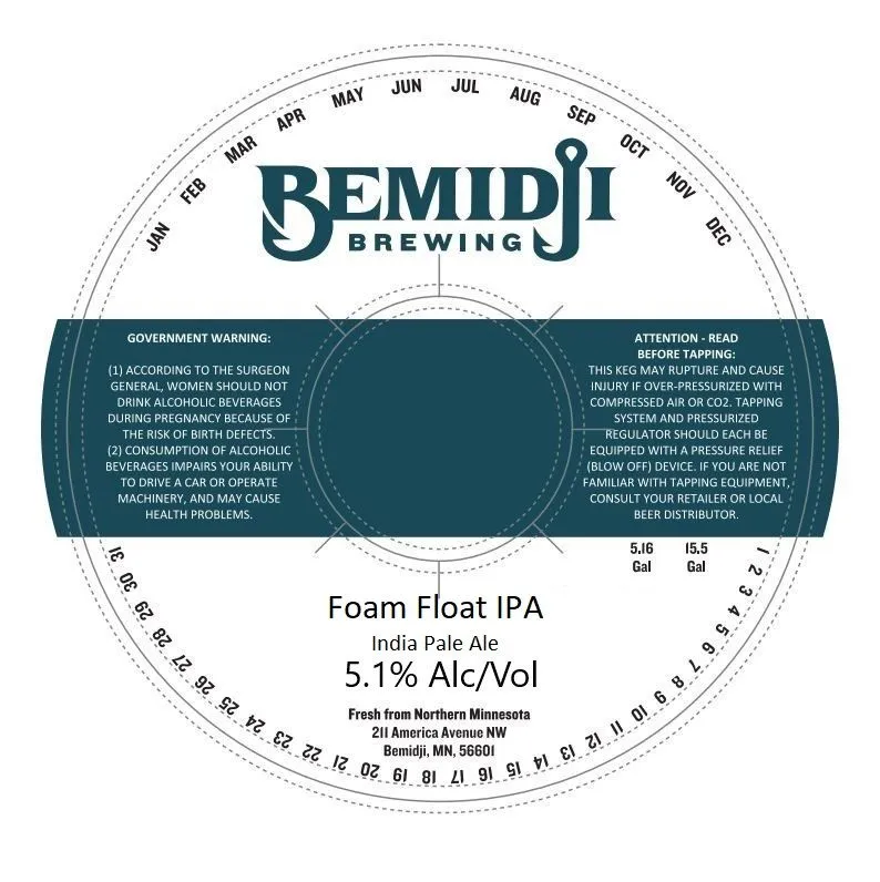 Foam Float IPA — full label as filed with TTB
